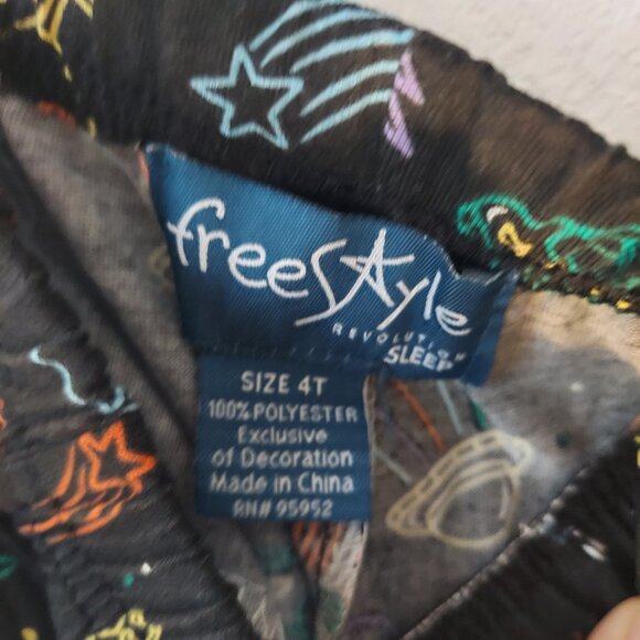 NWT Cozy Toddler Fleece Robe & Space Pajama Pants | Size 4T | Sleepwear - Picture 11 of 11